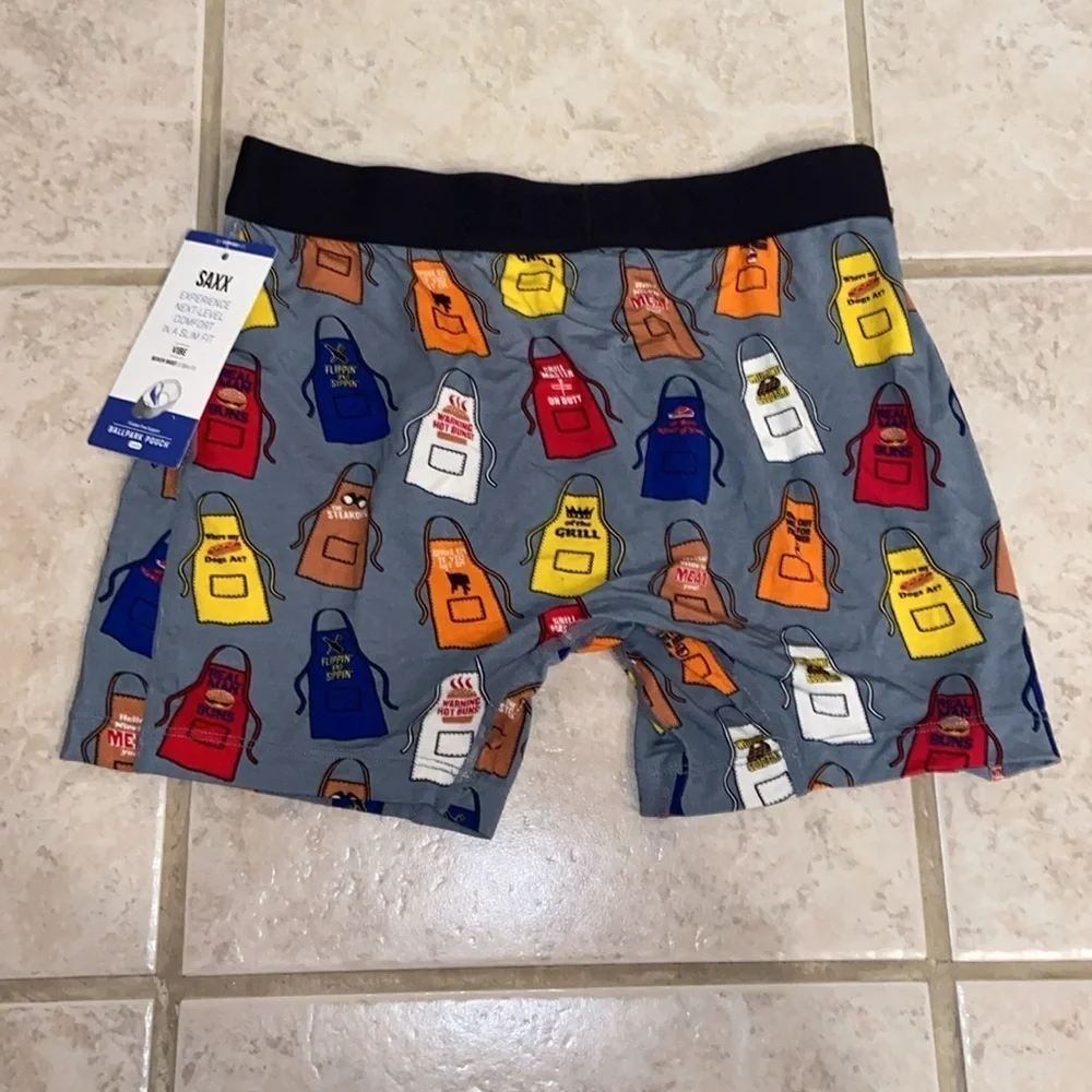 NWT Saxx Slim Fit Boxer Briefs size S